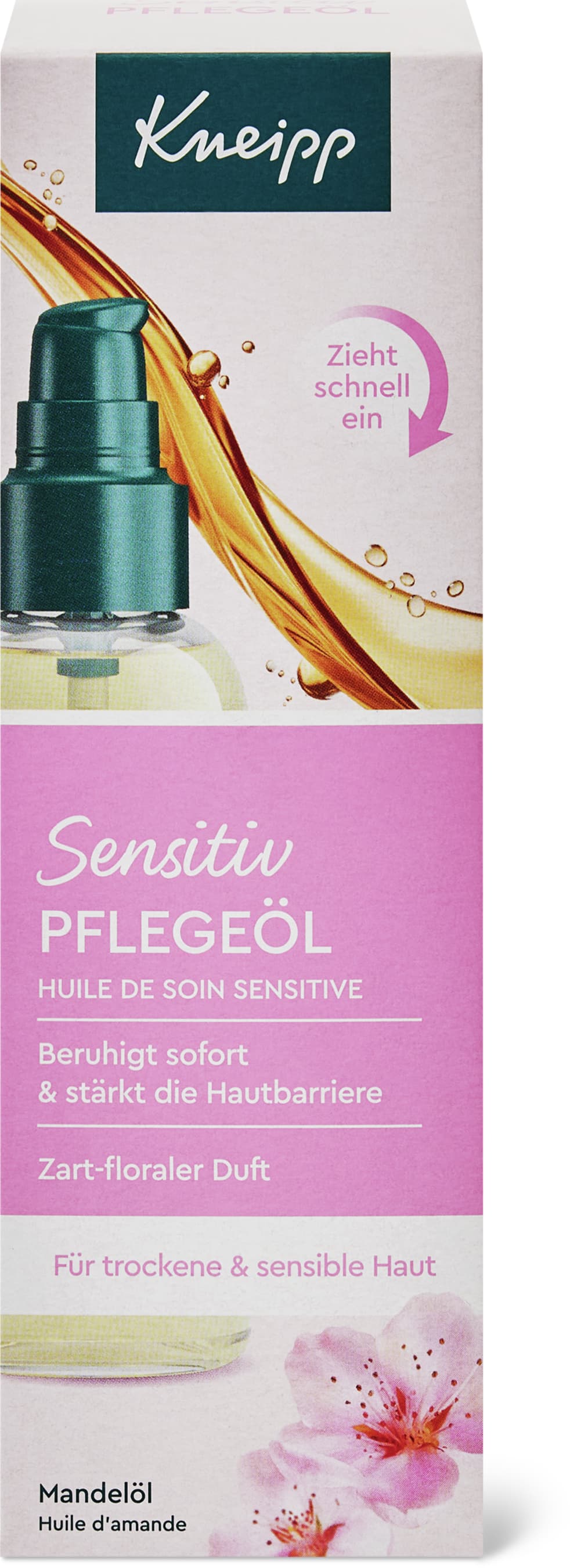 Kneipp Huile corporelle fleurs d'amandier 100ml